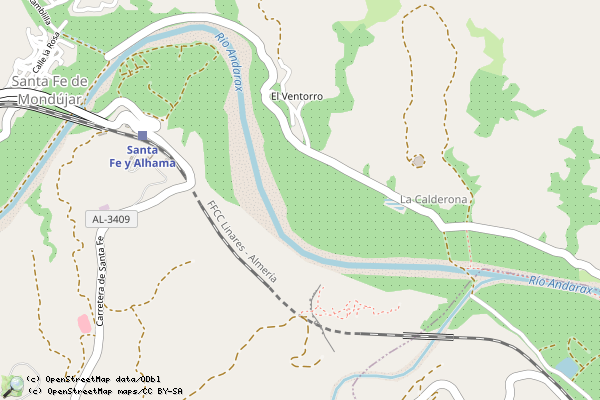 Lugares de interés Santa Fe de Mondújar 