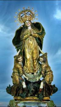 Virgen del Saliente. Fotografía de Patronas marianas de Almería
